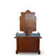The antique walnut vanity , 19th century