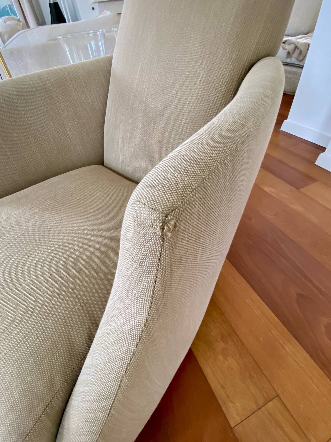 Lot de deux fauteuils Flexform