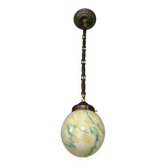 Lustres suspendus art déco