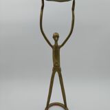 Statuette Dogon en bronze