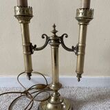 Empire style 2-branch candelabra lamp