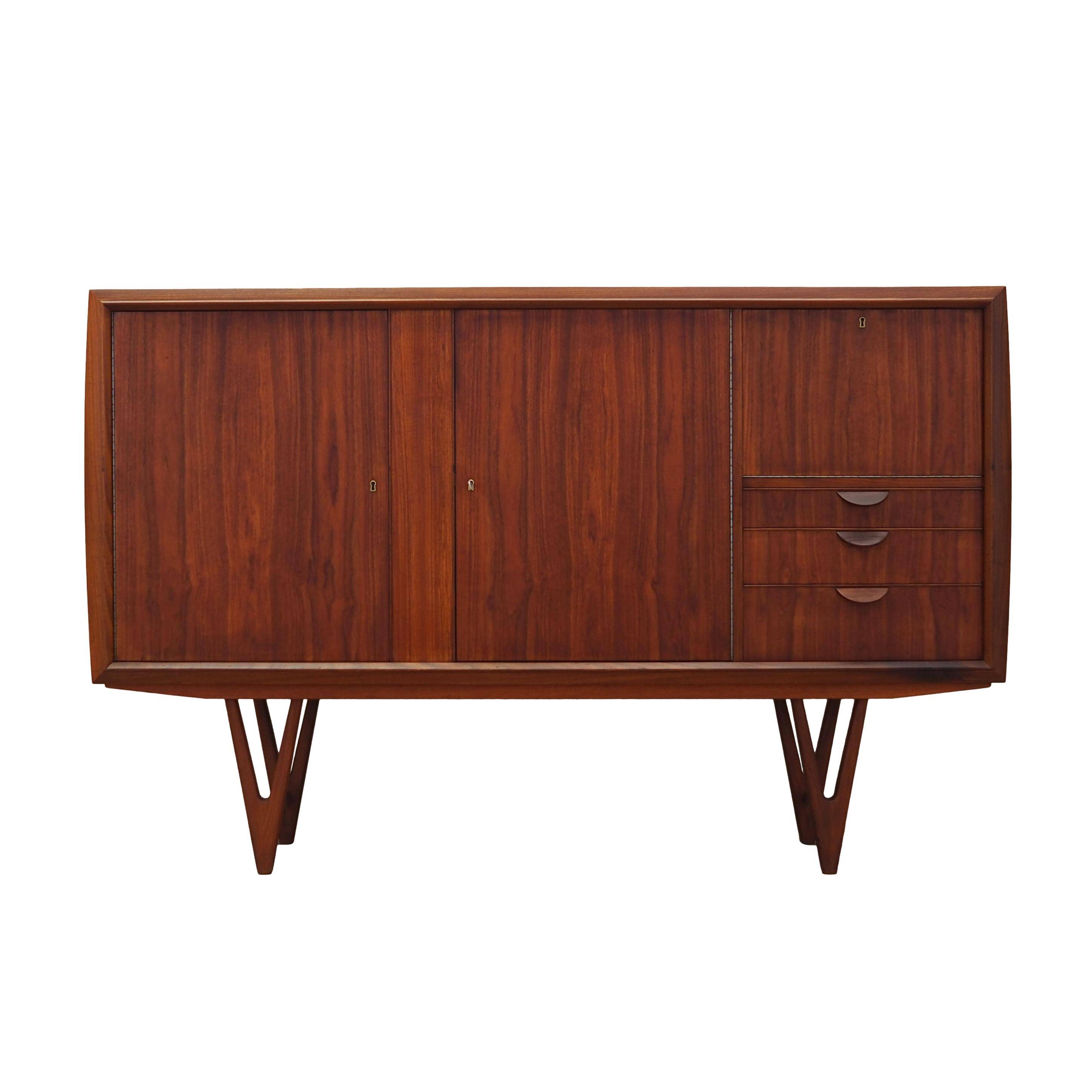Teak highboard, Danish design, 1960s, designer: Kurt Østervig