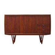 Enfilade en teck, design danois, années 1960, designer : Kurt Østervig