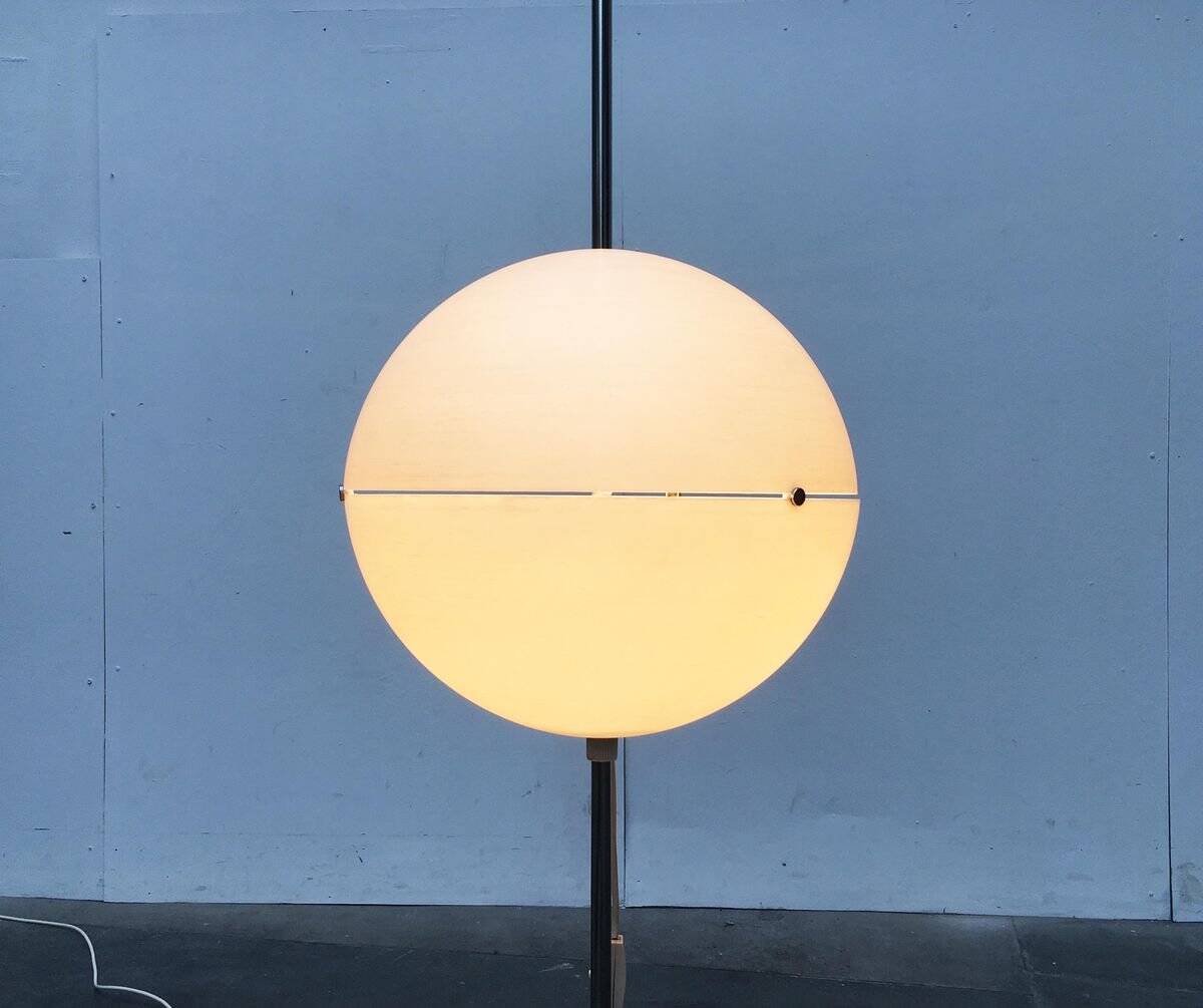 Globe floor lamp mid-century space age
