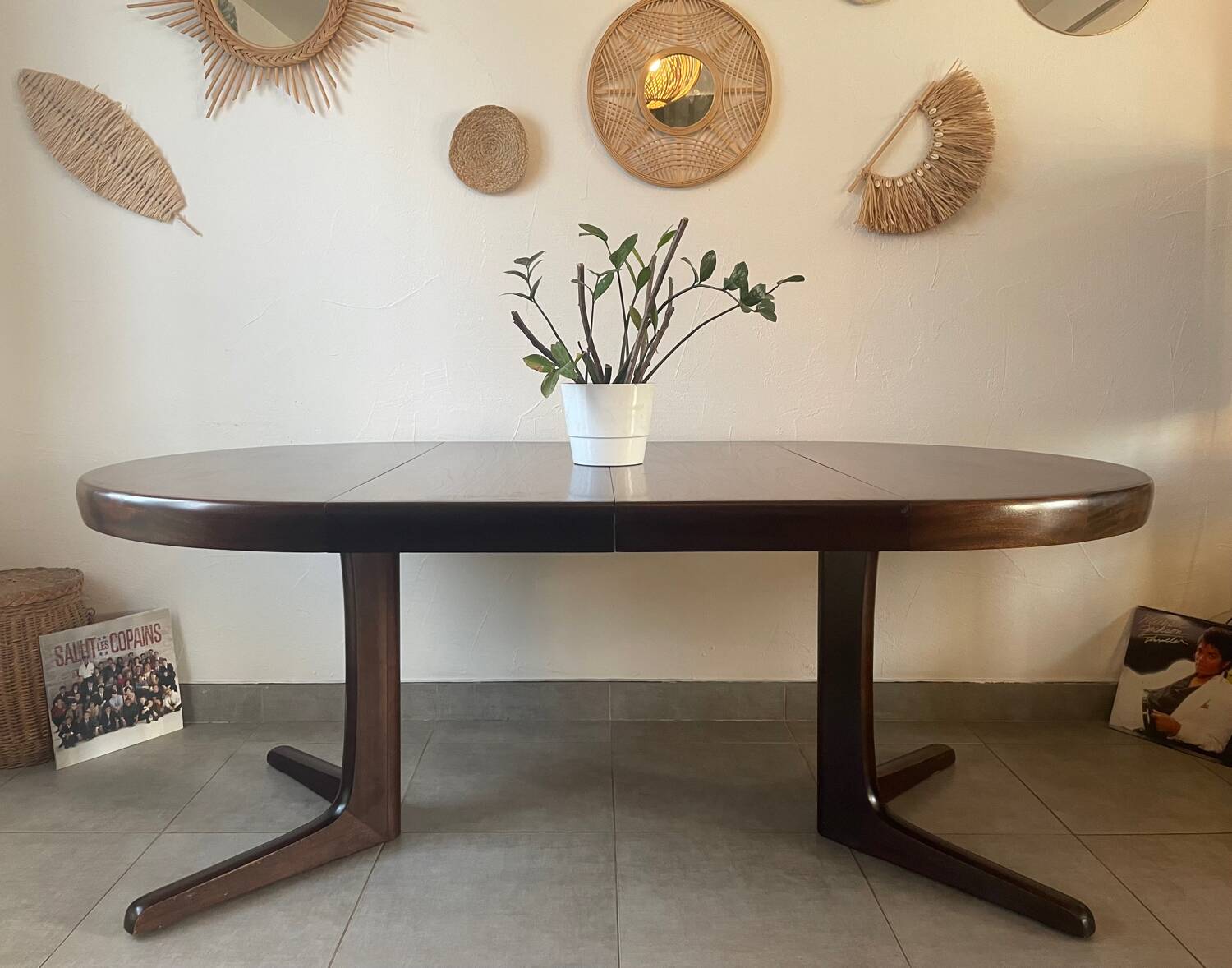 Table Baumann vintage 2 rallonges