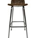 Set of 4 vintage bar stools Dirk van Sliedregt Rohe Noordwolde 1960's