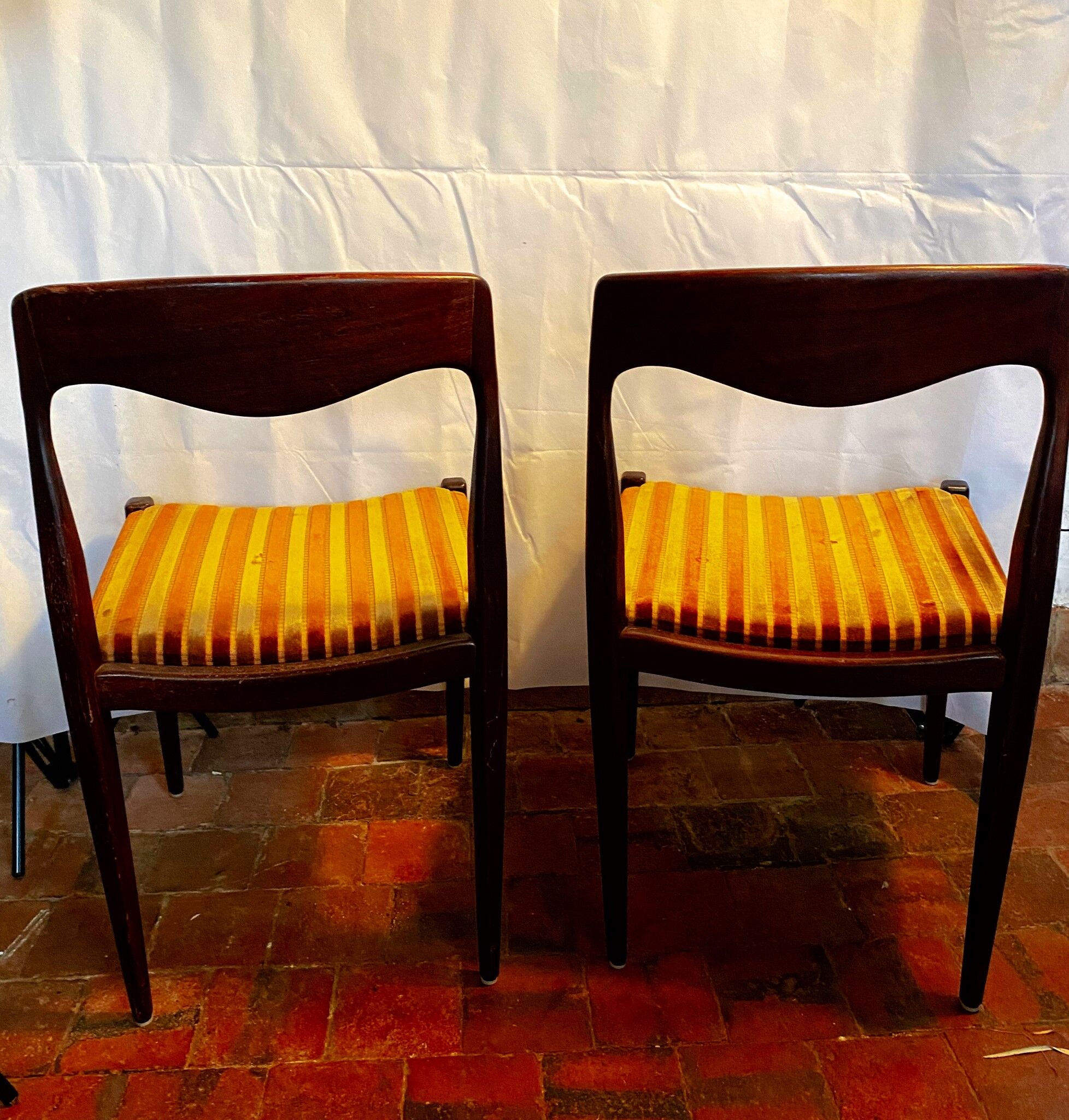 Pair of Scandinavian chairs