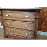 Chest of drawers on marble top
