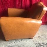 Pair of club armchairs