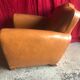 Pair of club armchairs