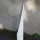 Lipstick mirror white 70 vintage
