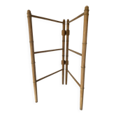 Antique towel rack with doors