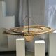 Suspension rattan saucer iron frame D:120 H:60