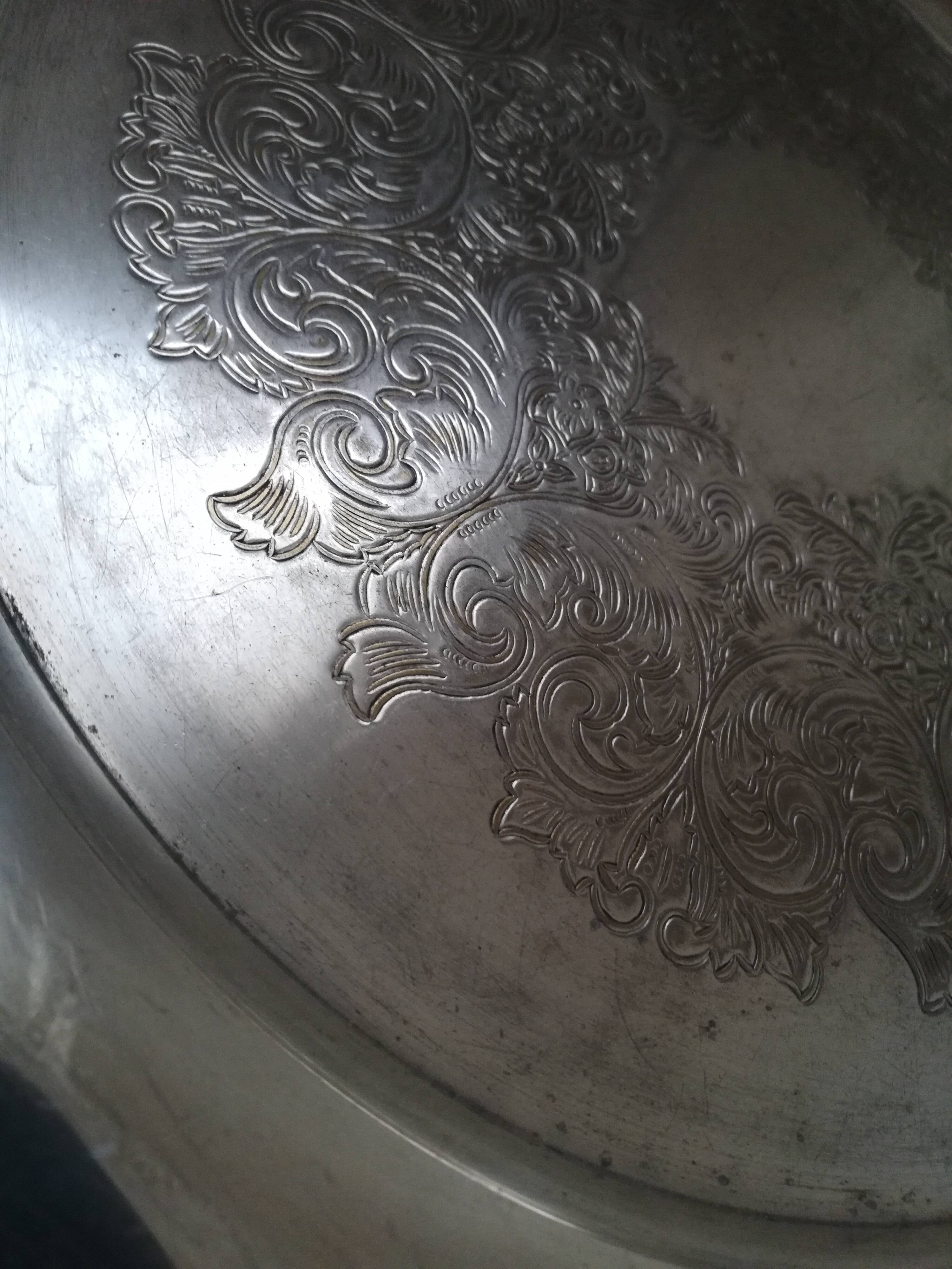 Oneida silverware goldsmith tray. S