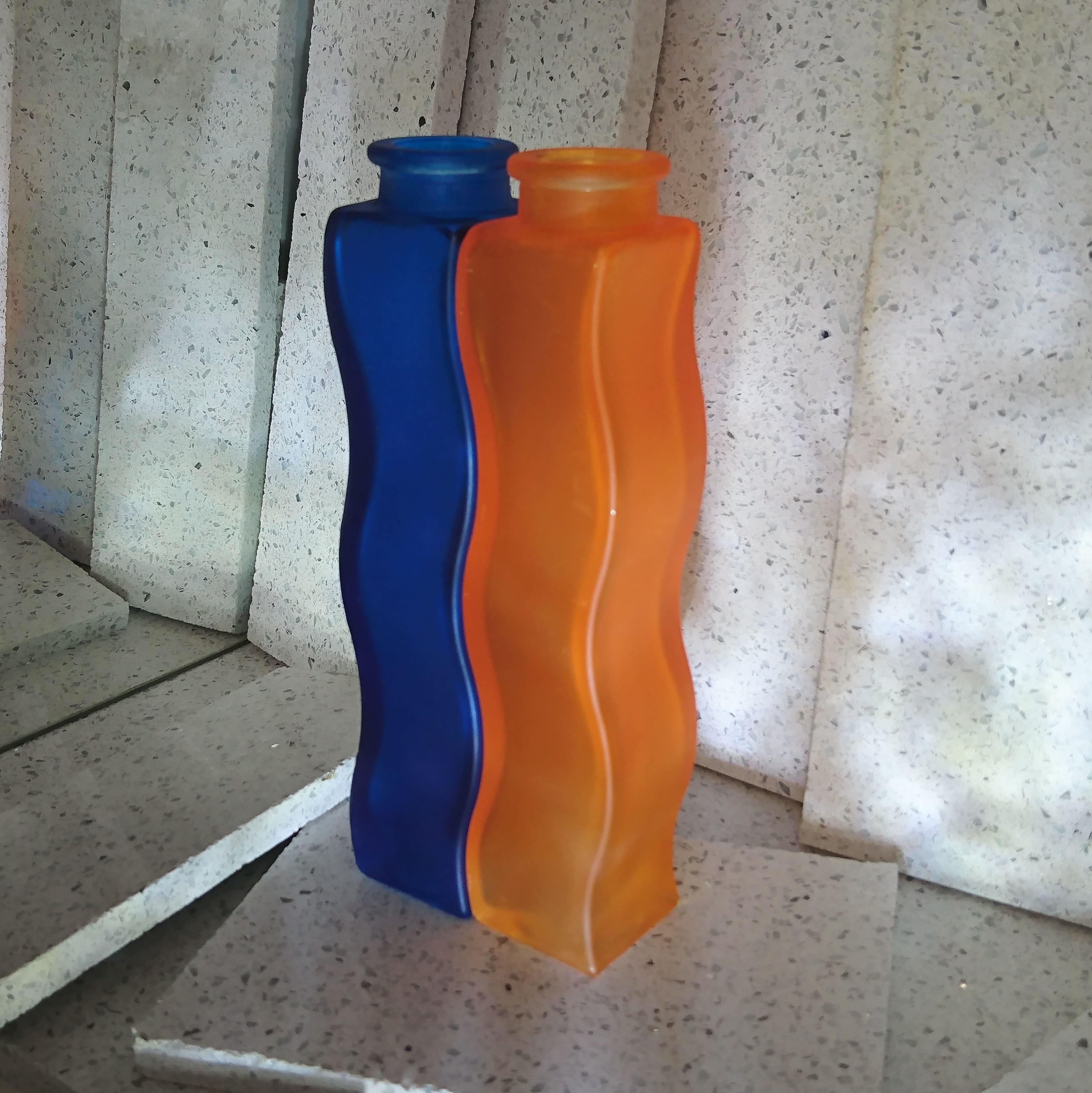 Lot de 2 vases soliflores vague vintages IKÉA