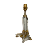Crystal lamp base H24 cm re-electrified