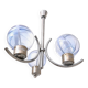 Light Blue Murano Glass Mod "Membrana" Chandelier by Toni Zuccheri