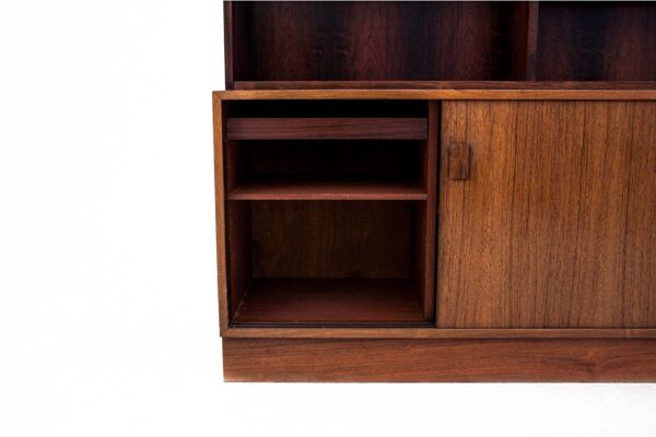 Bibliothèque en teck, design danois, années 1960