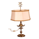 lampe à huile en bronze- 18° siècle - Espagne monté en lampe avec son abat-