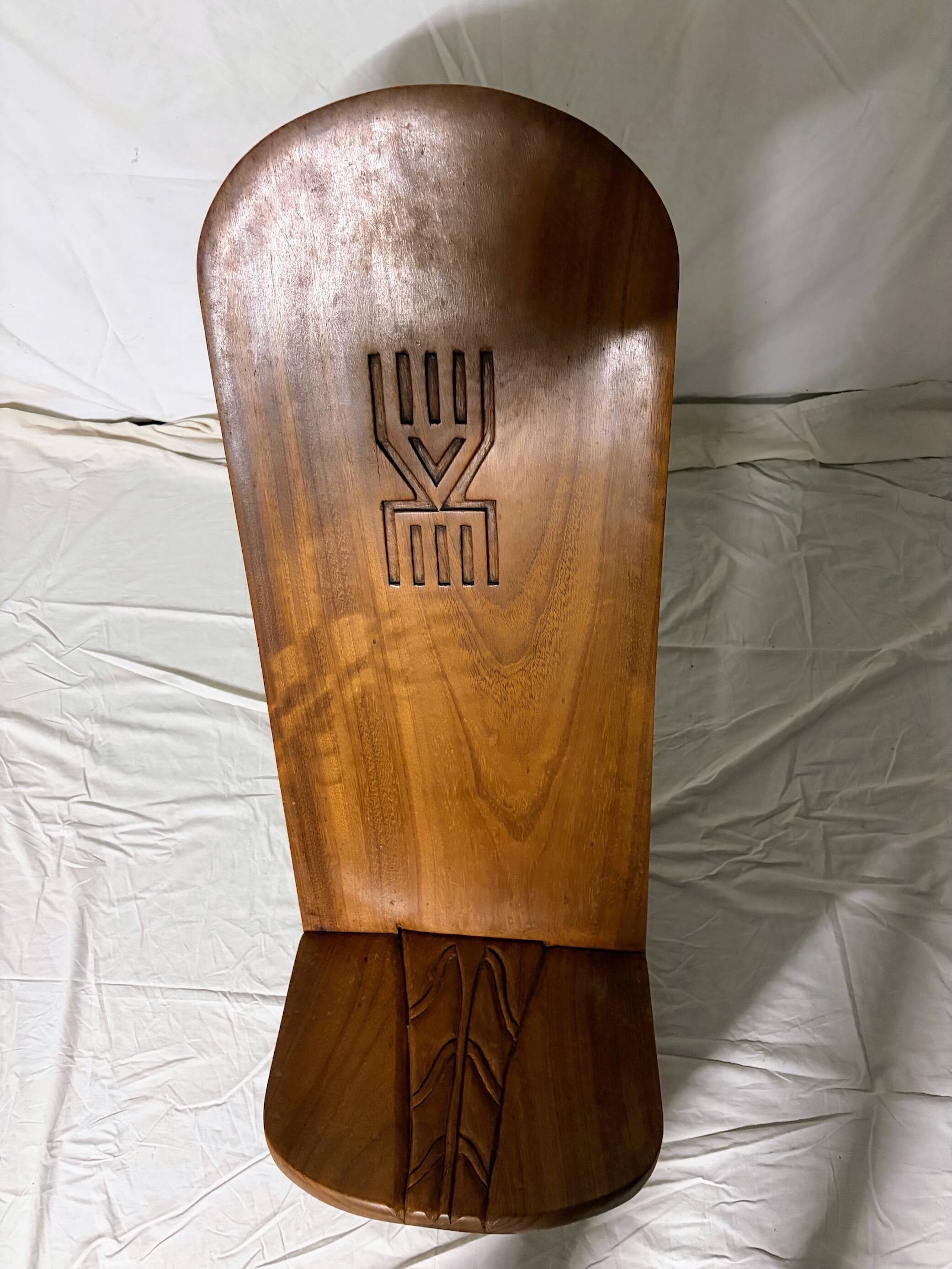 African talking chair