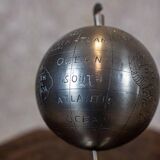Vintage Decorative Metal Globe, 1950s