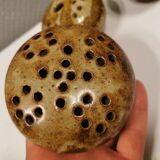 Three pierced vases (in Denmark we call them Mushroom vases)