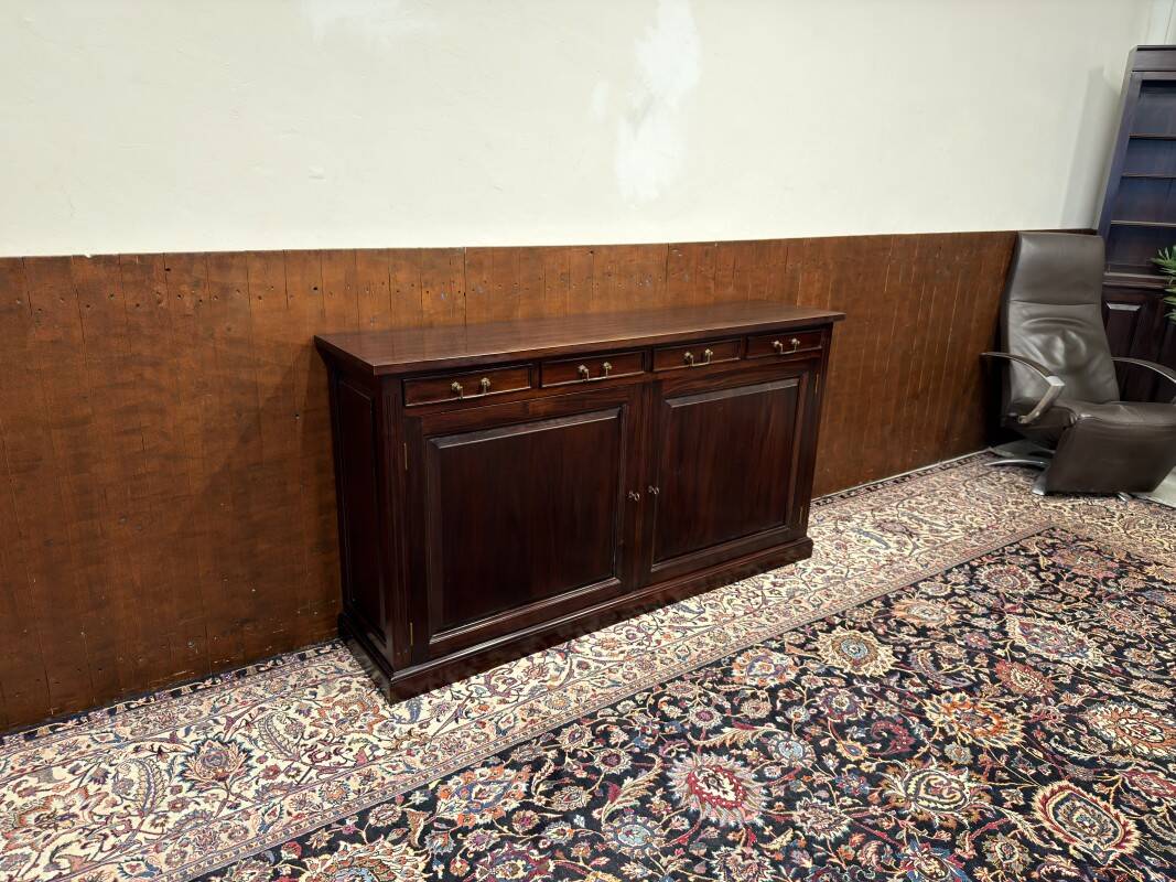 Classic English Office Cabinet Sideboard