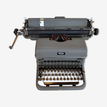 Royal typewriter in the early sixties