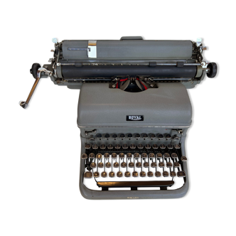 Royal typewriter in the early sixties
