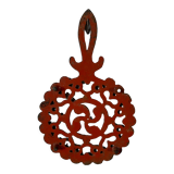 Cast iron flat trivet