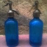 Pair of small vintage siphons
