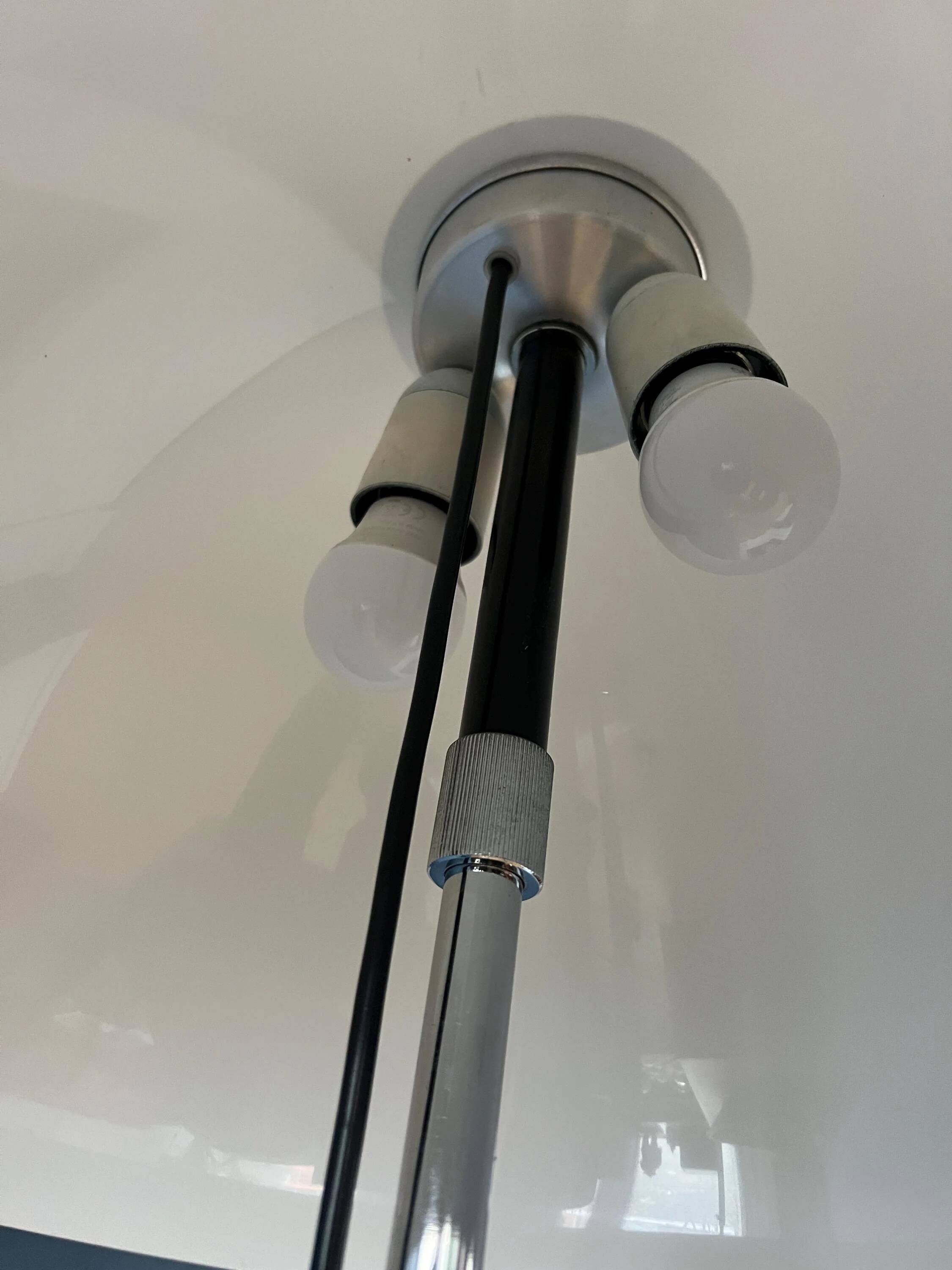 Space Age vintage mushroom floor lamp GEPO by Gino Sarfatti