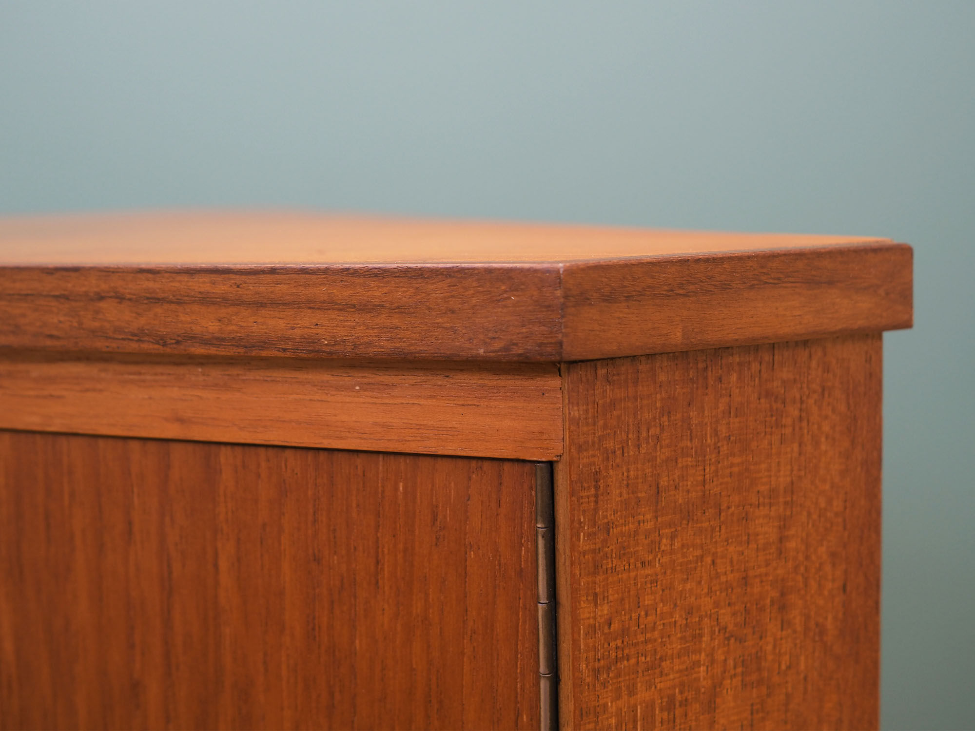 Teak corner buffet, Danish design, 1970s, made in Denmark