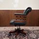 English Chesterfield Captain Chair Black