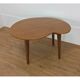 Side table bean wood foot compass, 50s