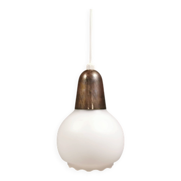 Small pendant lamp from the 1930s, manufactured by Nordisk Solar Denmark.
