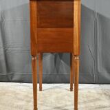 Small Mahogany Living Room Table, Louis XVI Period – Late 18th Century