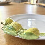 Lemon slushie dessert plates