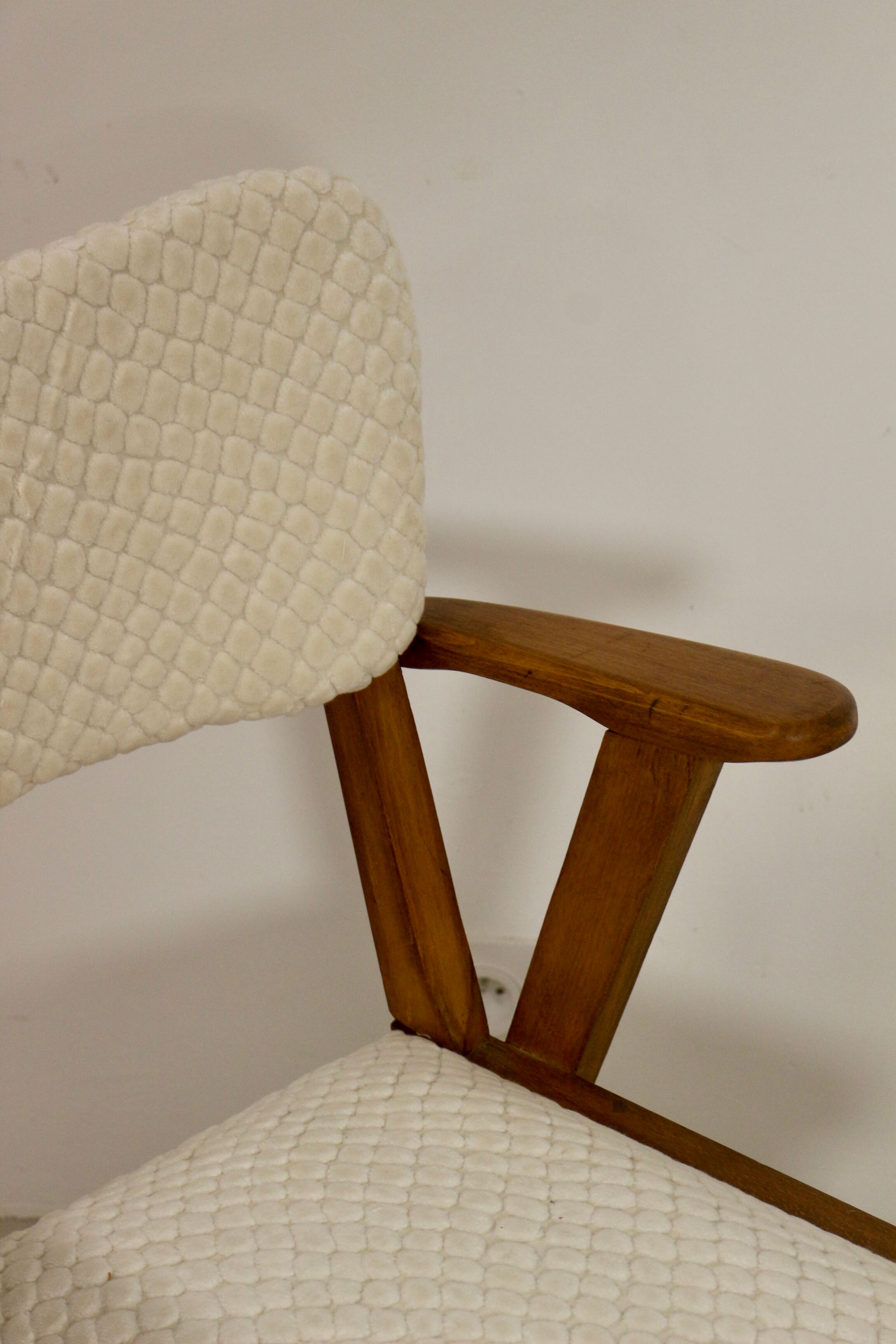 Scandinavian wooden chair 1950
