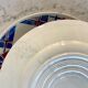 Set of 4 flat plates Lunéville model Hossegor