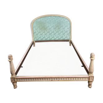 Louis XVI style basket bed 1900