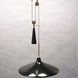 Angelo Lelli pendant lamp 12126 for Arredoluce 1947