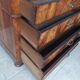Commode Louis Philippe en ronce de noyer