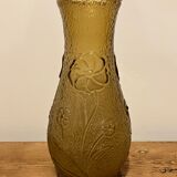 Moulded glass vase "Contantin Paris"