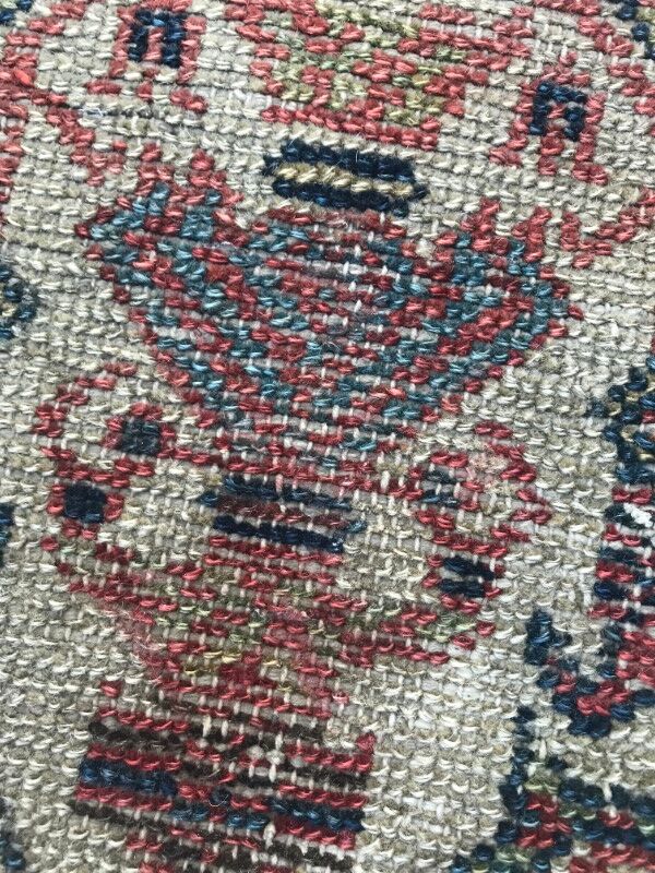 Old Persian Malayer rug 154x283cm