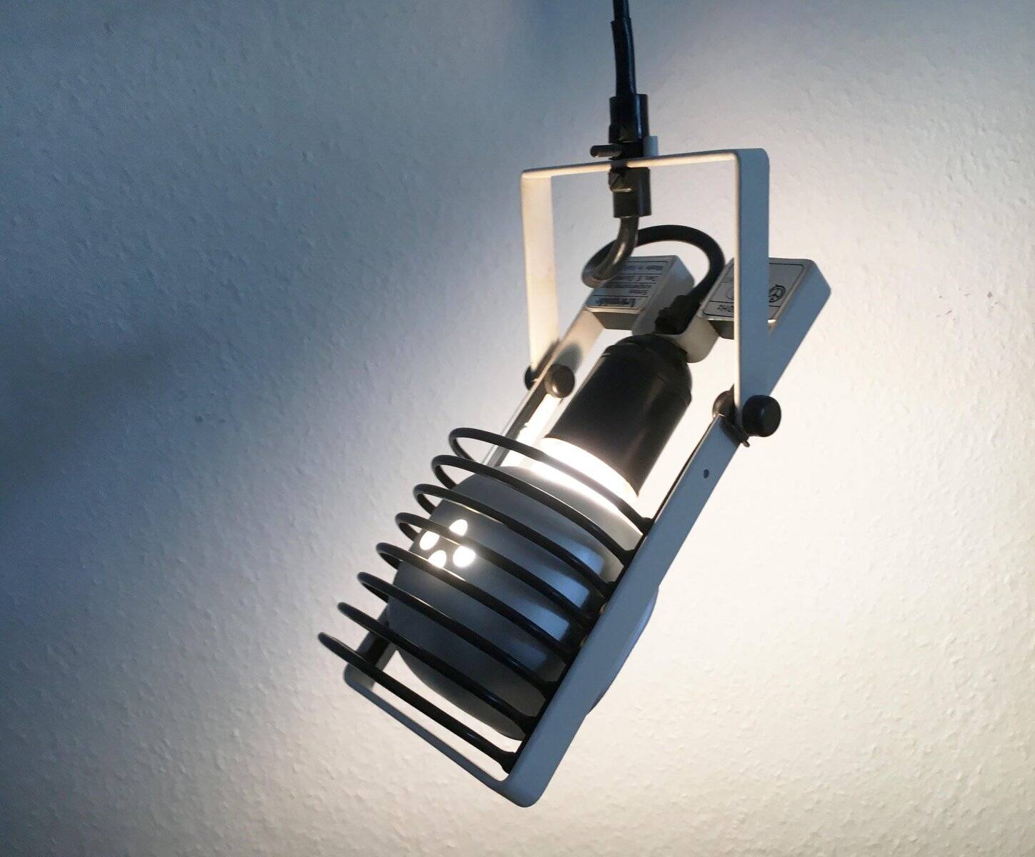 Italian Mid-Century Suspensions Sintesi Cable Suspension by Ernesto Gismondi for Artemide, set of 2