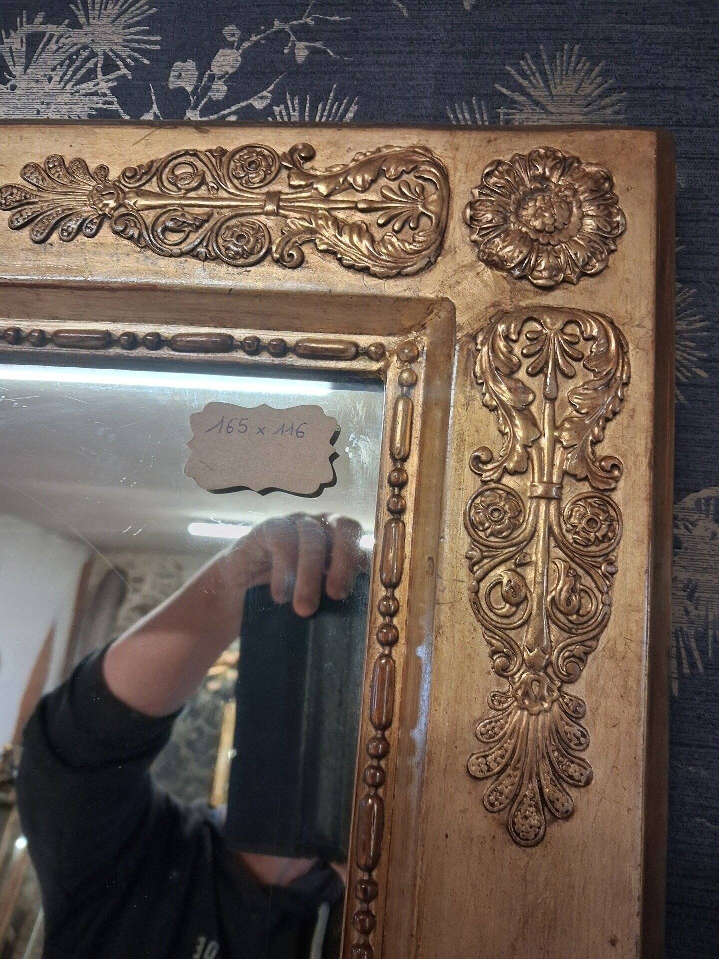 Miroir époque empire 165 x 116