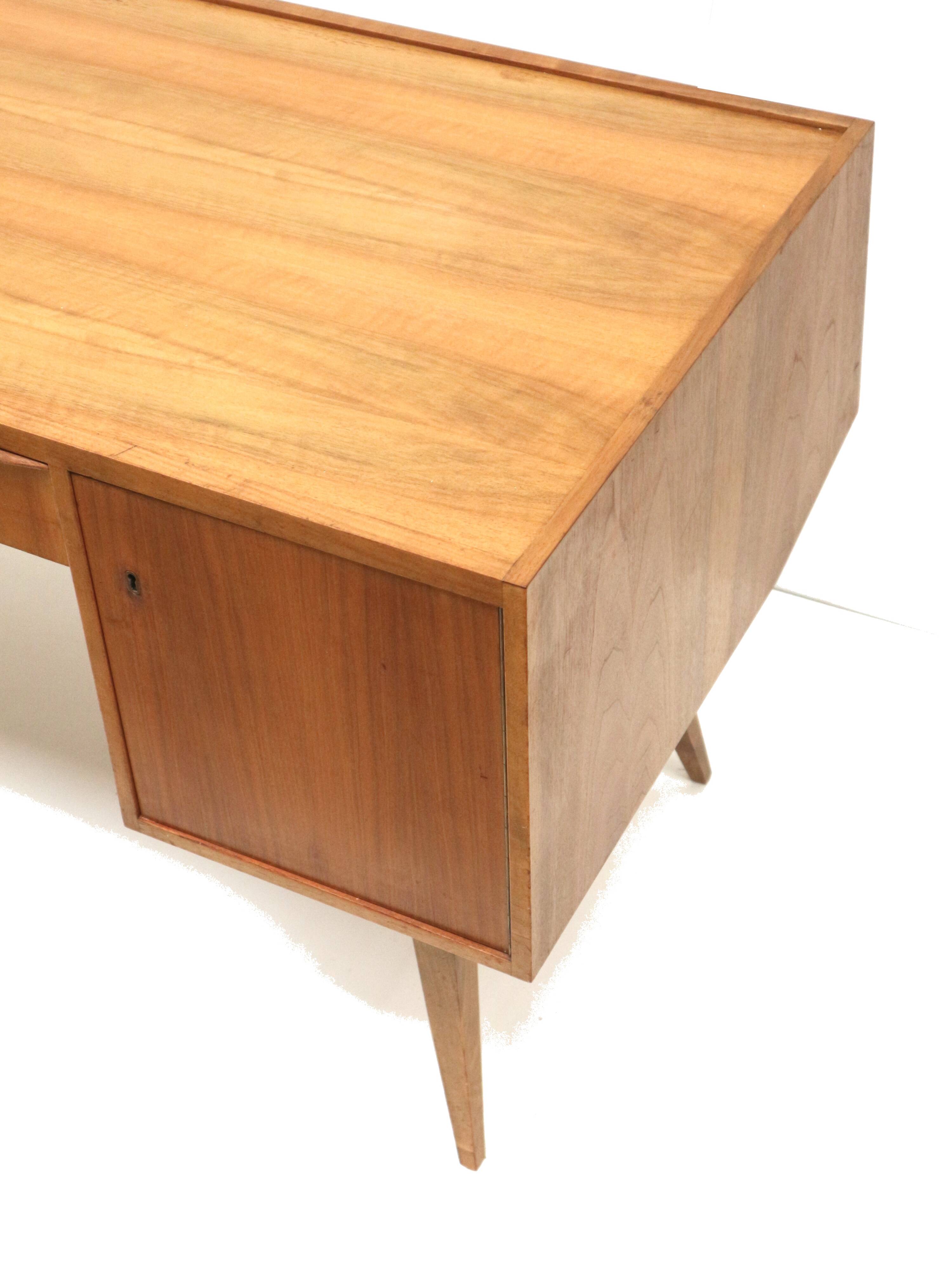 Desk with slanted legs, 1970s