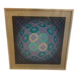 Okta Pos de Vasarelly lithograph