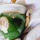 Limoges Porcelain Bombonera Lafarge or Empire Style Tibor or Napoleon